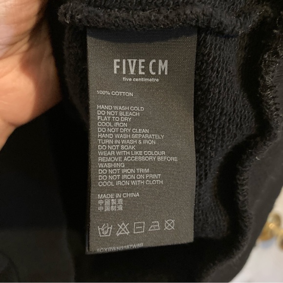 Five CM Cotton Sweatshirt - Picture 7 of 7